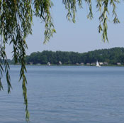 Bootshuser am Stadtsee